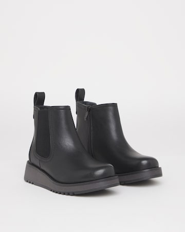 Heavenly Feet Rolo Chelsea Boot Wide Fit