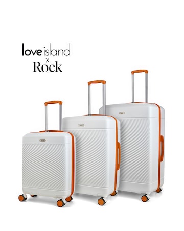 Rock Love Island 3pc Suitcase Set