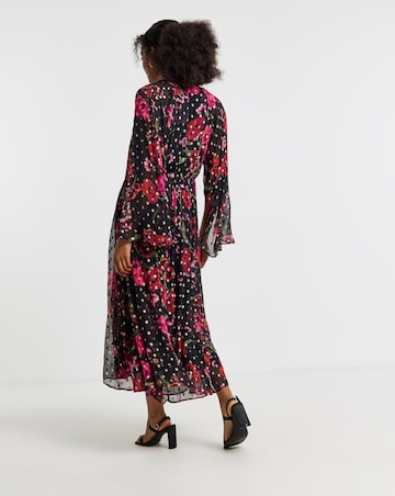 Joanna Hope Lurex Floral Maxi Dress