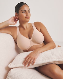 Triumph Modern Soft Cotton Wired Bra Nude
