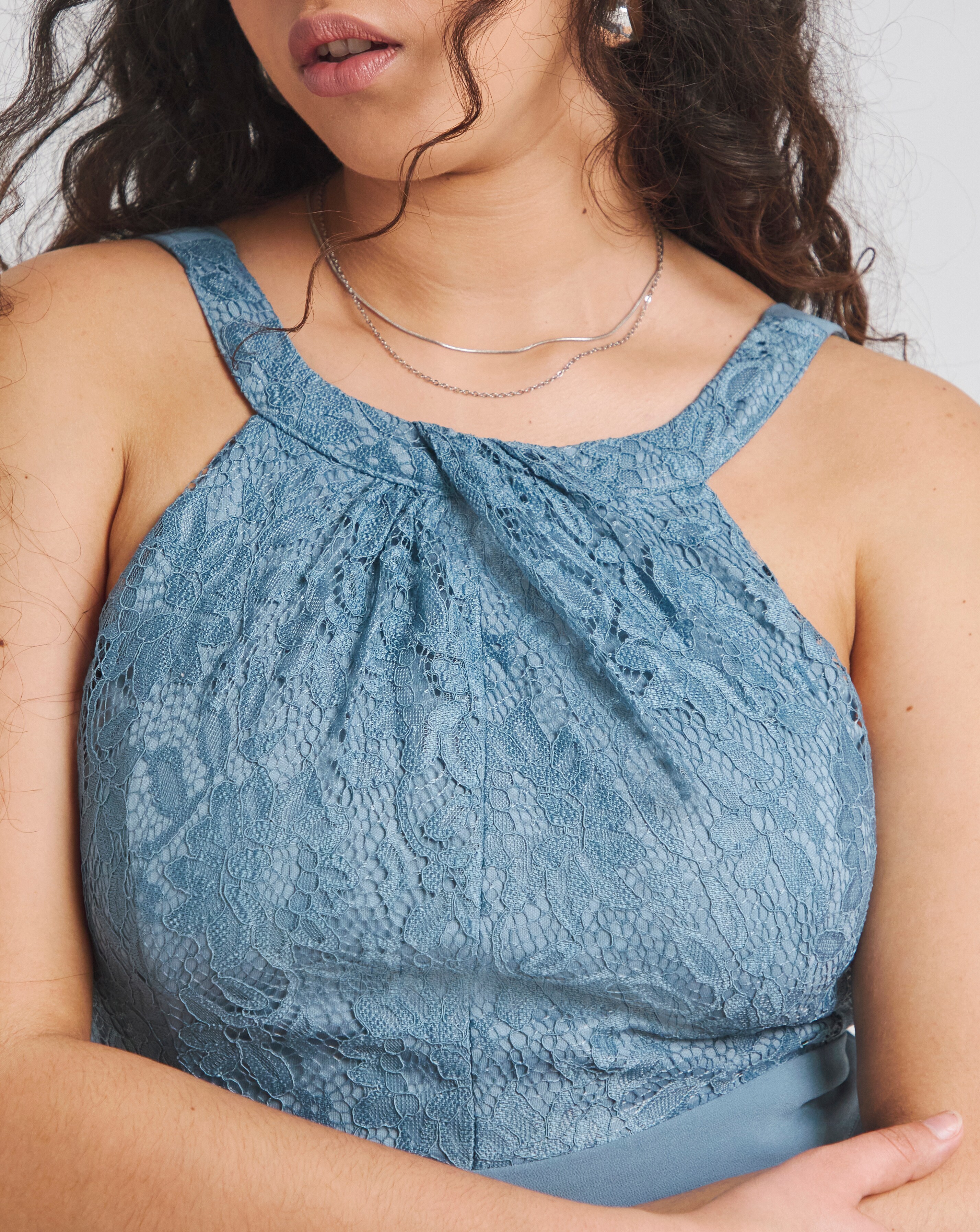 ミストレアスLace Collar Sleeveless Dress Lace Collar Sleeveless Dress - MISTREASS