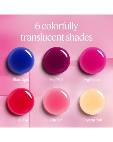 Essie Glass Nails, Blue Light, Soft Blue Nail Polish, Sheer Finish, 13.5ml