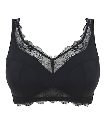 Pretty Secrets New Ella Full Cup Non Wired Bra (B-G) Black