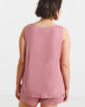 Pretty Secrets Vest And Short Lounge Set