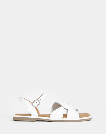 Renata Soft Twist Two Part Sandals - Wide Fit (E)