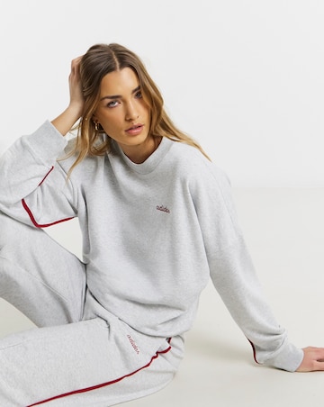 adidas Contrast Stripe Sweatshirt