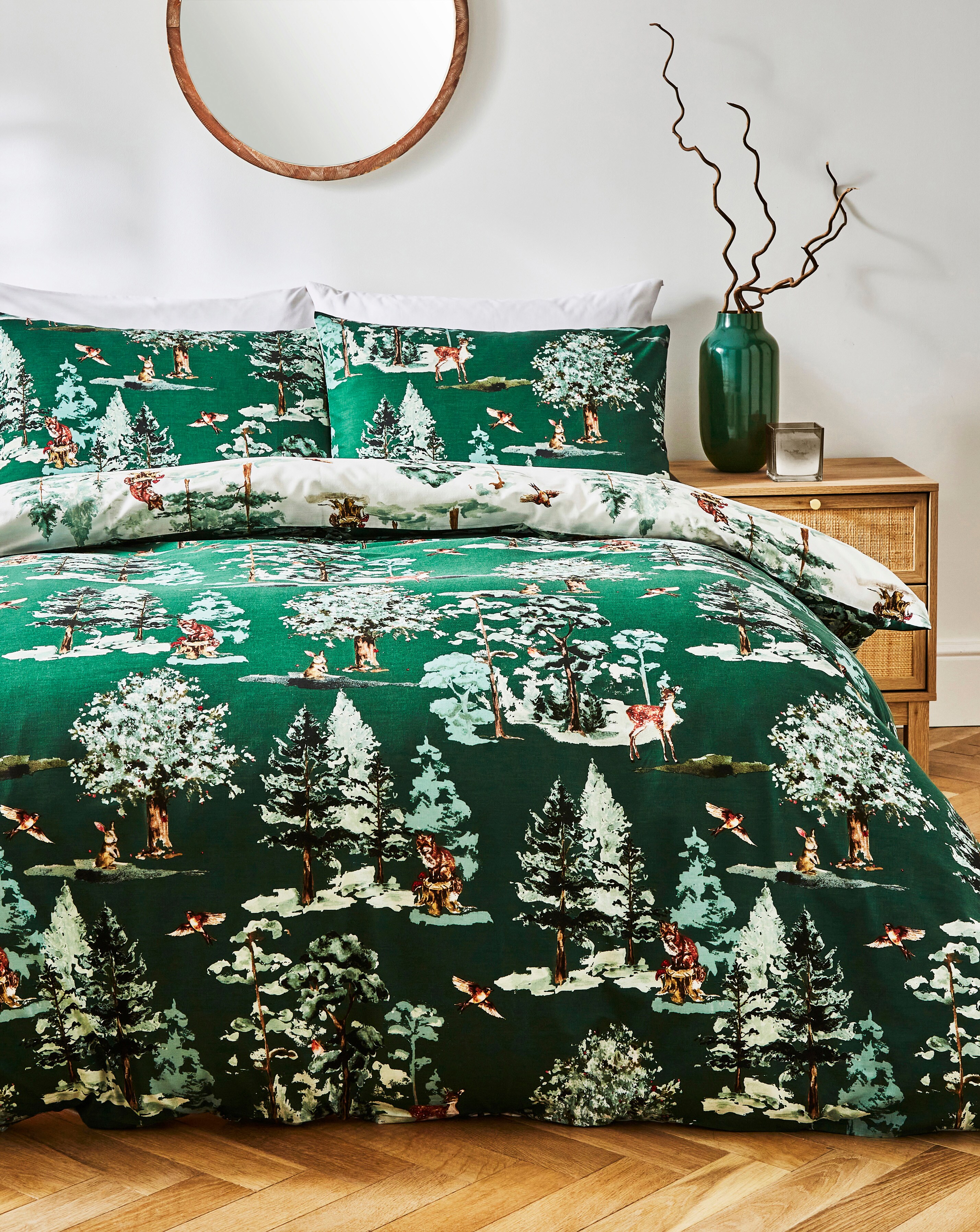 Woodland Scene Duvet Cover Set