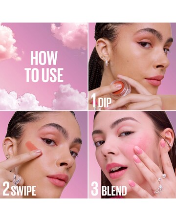 Maybelline Cloudtopia Blush Cheek & Lip Mousse #3 Divine Crimson