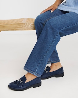 Drama Brogue Tassle Loafer - Extra Wide Fit (EEE)