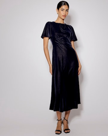 Nobody's Child Allegra Velvet Midi Dress