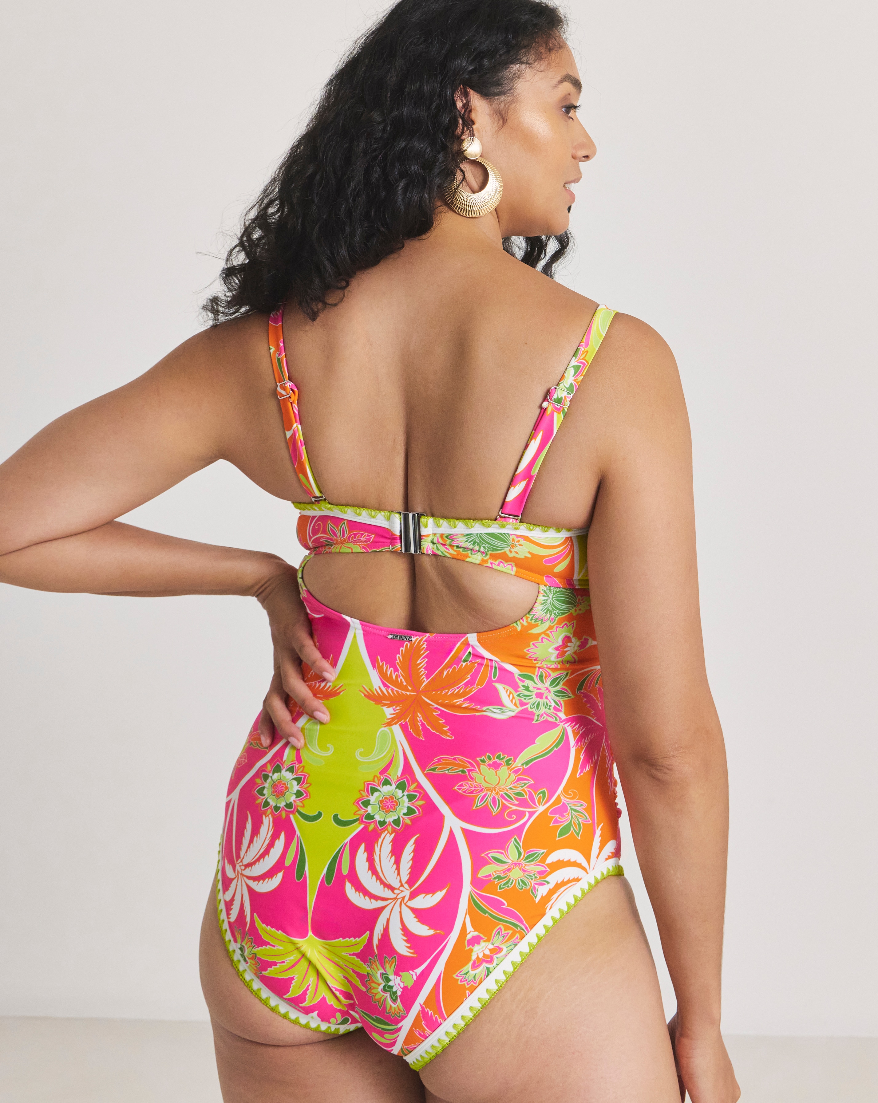 Fishfullife.ページ Figleaves Frida Underwired Bandeau Swimsuit | Simply Be
