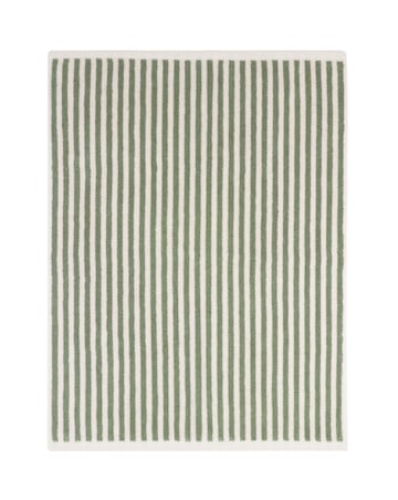 Yard Hebden Stripe Cotton Bathmat - Forest