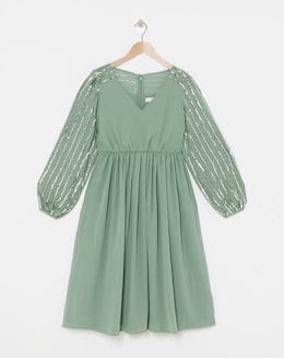 Maya Curve Aurora Midi Dress