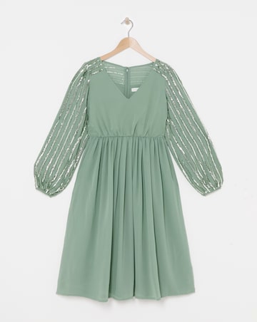 Maya Curve Aurora Midi Dress