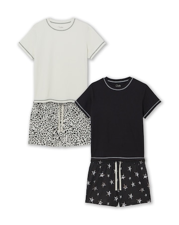 Pretty Secrets (2 Pack) Pyjama Short Sets