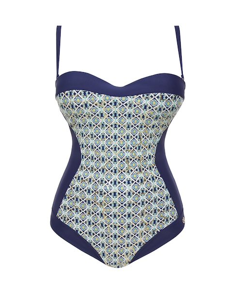 Joanna Hope Underwired Bandeau Swimsuit
