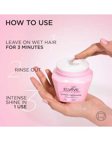 LOreal Paris Elvive Glycolic Gloss Core Diamond Mask 300ml