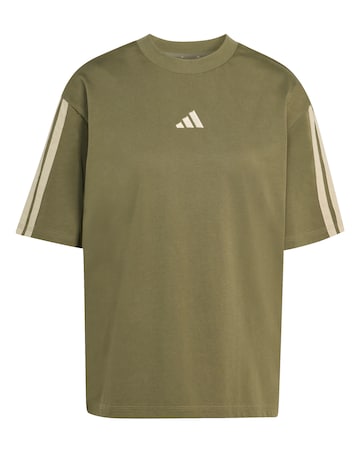 adidas 3 Stripes Boyfriend T-Shirt