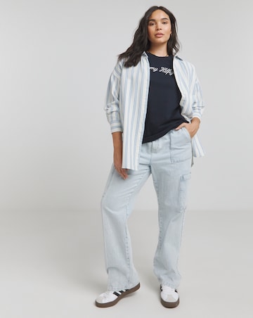 Tommy Hilfiger Slim Script Crew Neck T-Shirt