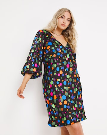 Nobody's Child Sierra Disco Spot Mini Dress