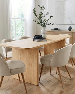 Oslo Panel End Dining Table