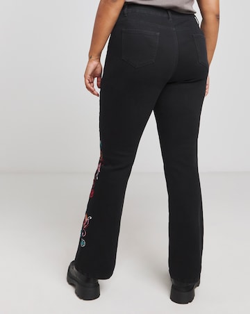 Joe Browns Embroidered Straight Leg Jeans