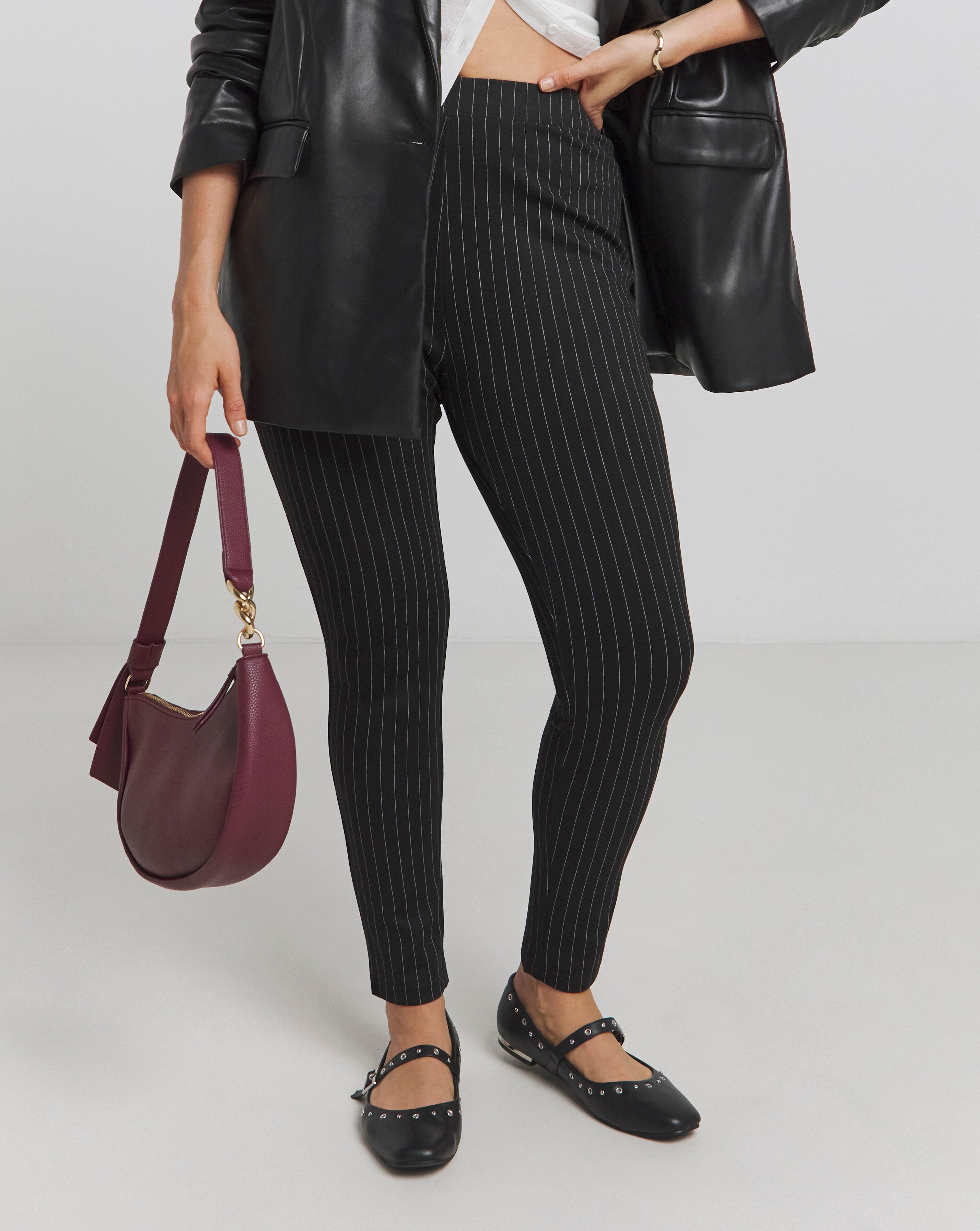 Ponte skirted leggings shop