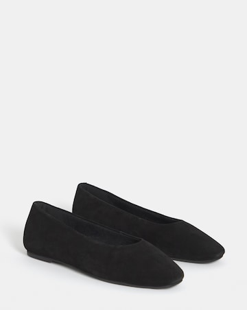 Alyssa Classic Suede Ballerinas - Extra Wide Fit (EEE)