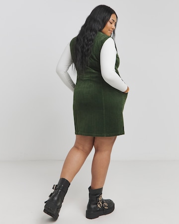 Joe Browns Confident Cord Pinafore Dress