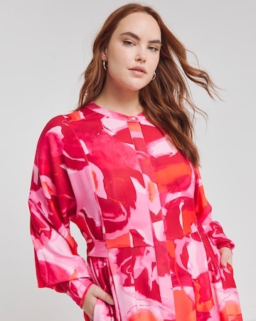 Joanna Hope Tie Waist Shirt Dress