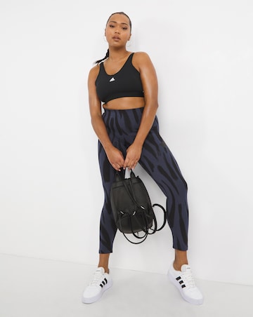 adidas 3 Stripe Crop Top