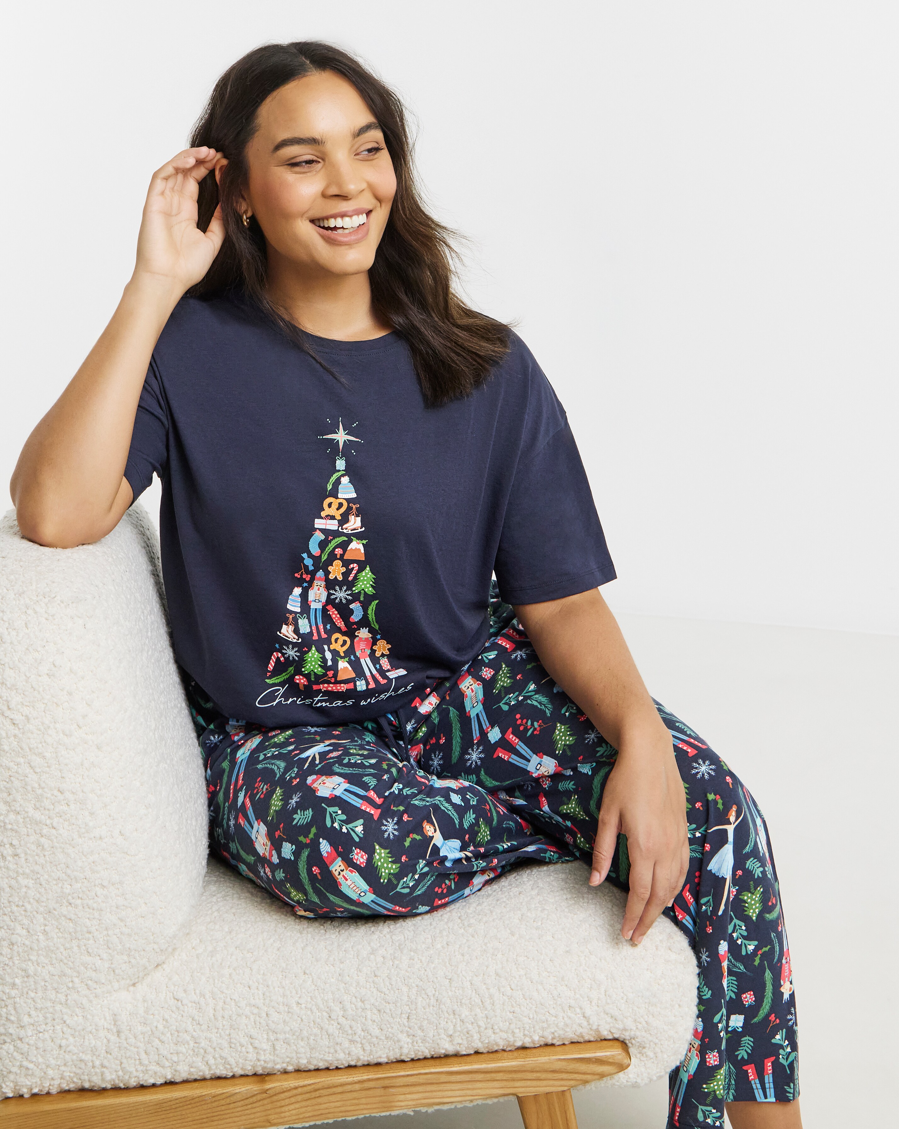 Pretty Secrets Christmas Matching Family Pyjama Womens