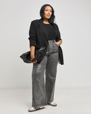 Slinky Racer Neck Bodysuit