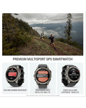 Garmin Fenix 8 Pro AMOLED 51mm Smart Watch - Graphite/Black