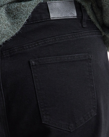 Simply Be Black Tapered Jeans