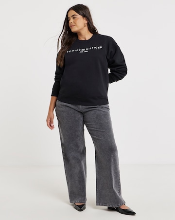 Tommy Hilfiger Modern Logo Crew Neck Sweatshirt