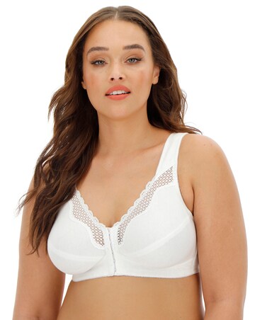 Bestform Cotton Comfort Front Fastening Non Wired Bra