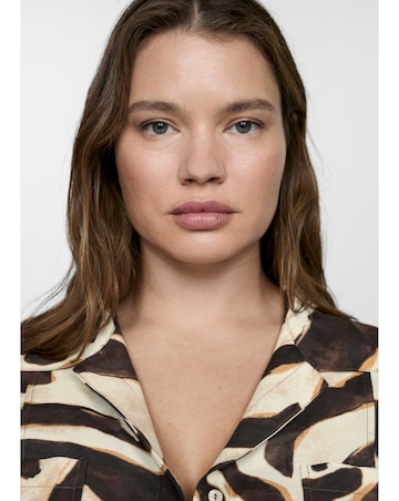 Mango Animal Print Jumpsuit