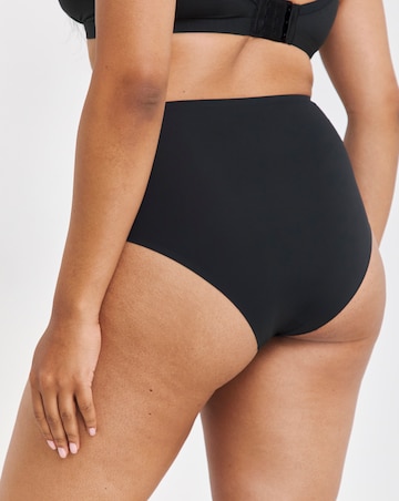 Figleaves Smoothing High Waisted Brief - Black