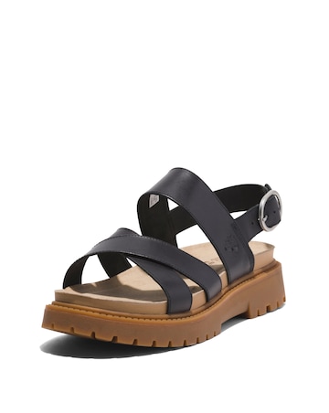Timberland Clairemont Black Full Grain Sandals