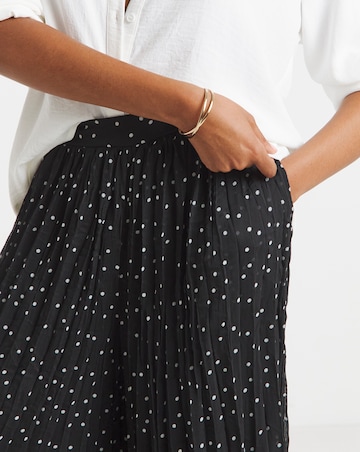 Joanna Hope Crinkle Wide Leg Trousers