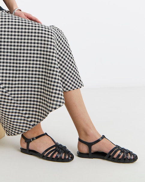 Beaufort Woven Fisherman Shoes - Wide Fit (E)