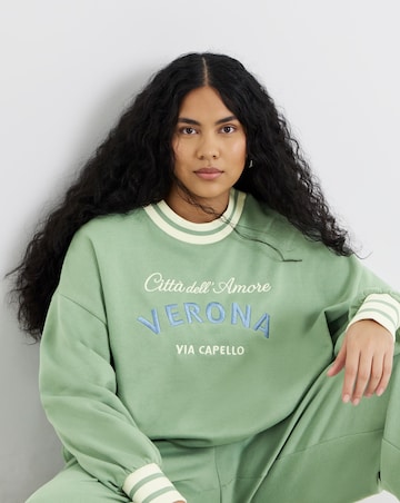 Verona Sweatshirt With Sporty Trim