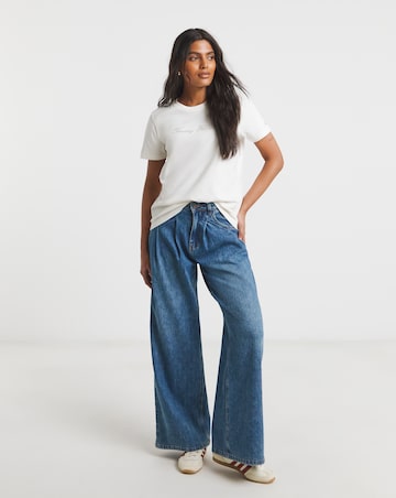 Tommy Hilfiger Lurex Script Crew Neck T-shirt