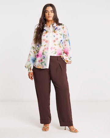 Joanna Hope Floral Printed Shirt