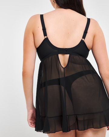 Elomi Priya Plunge Wired Babydoll