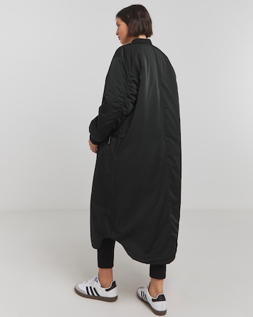 Black Longline Bomber