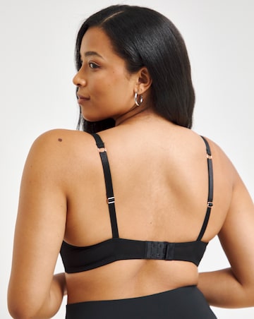 Pretty Secrets (2 Pack) Moulded Plunge Bras (B-F) Black/White