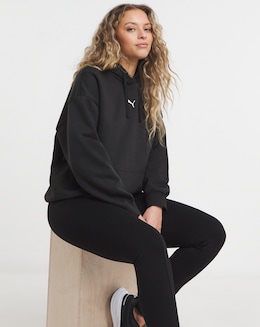 PUMA Essentials Logo Oversized Fleece Hoodie