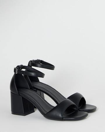 Coco Barely There Block Heel Sandals - Extra Wide Fit (EEE)